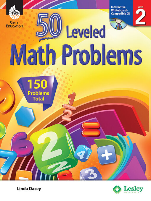 Cover image for 50 Leveled Math Problems Level 2